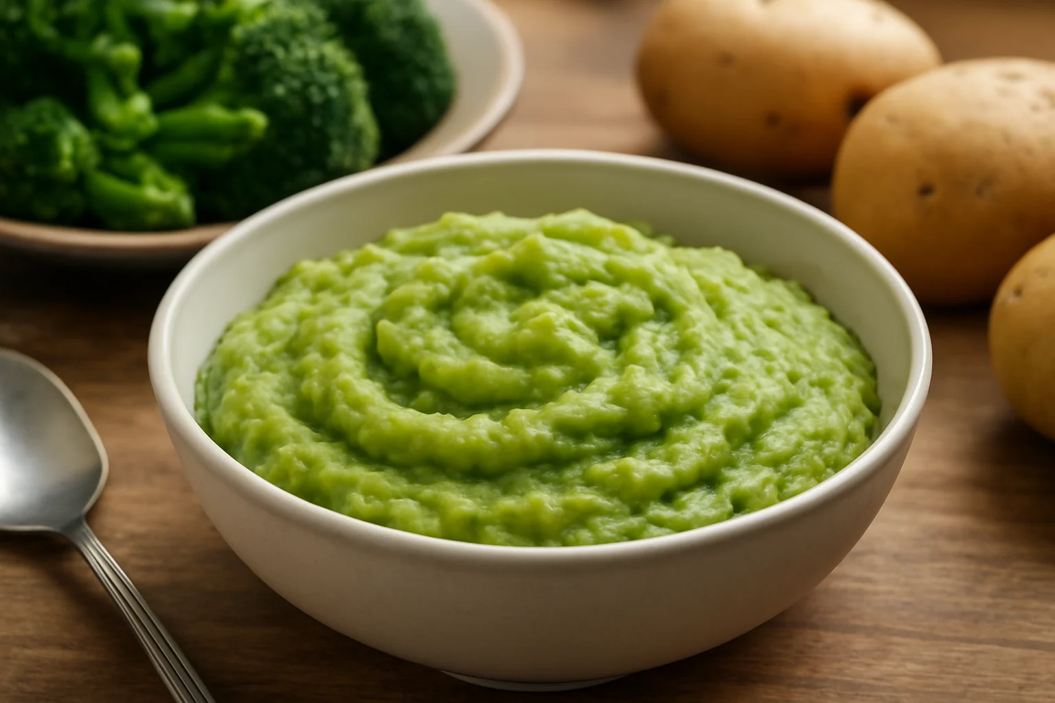Piure de broccoli și cartofi – Rețetă ușoară și gustoasă pentru garnitură ideală