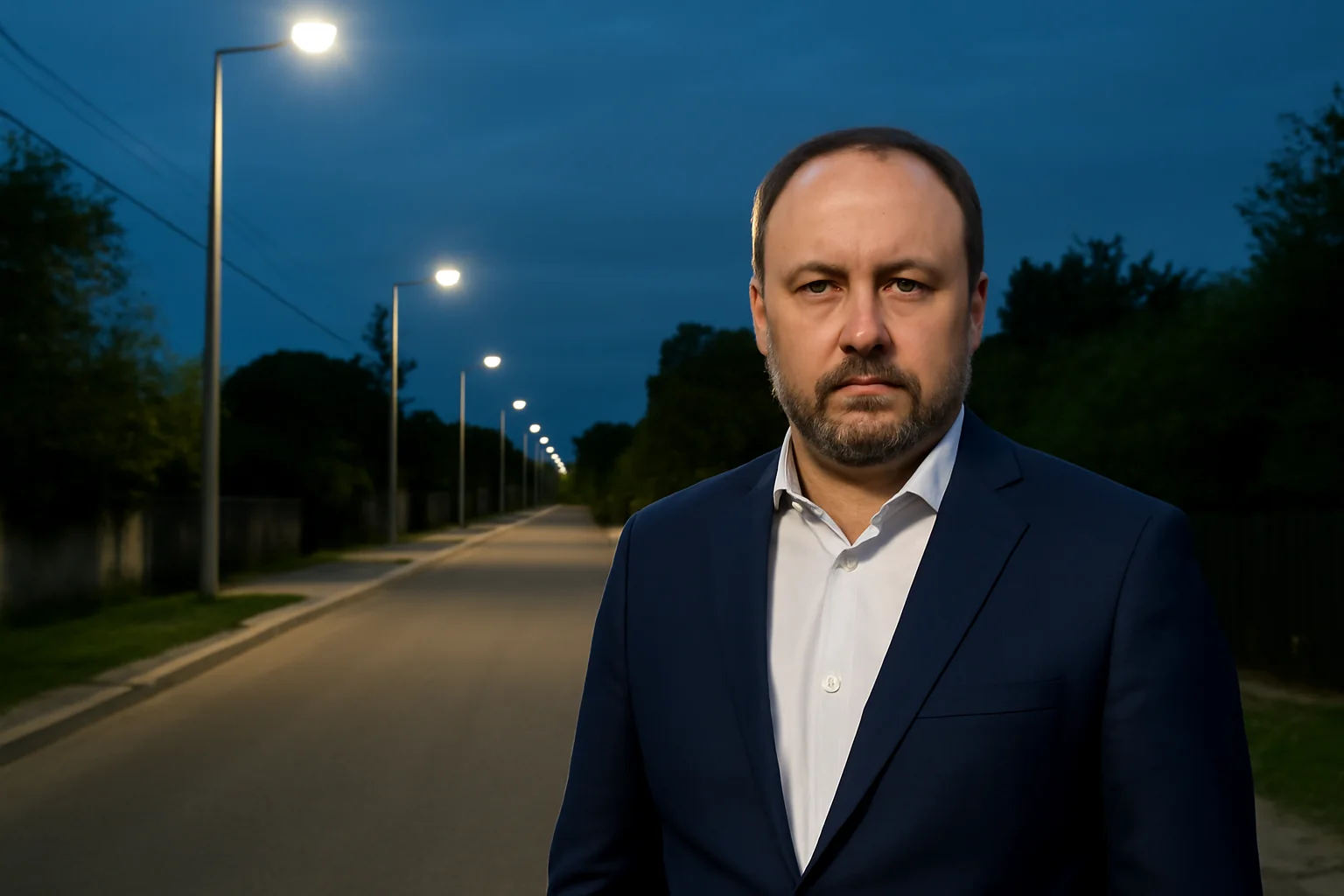 Primarului Benoni Moruzi din Aroneanu i se impută lucrări ilegale de iluminat stradal pe străzi private, plătite din bugetul local.