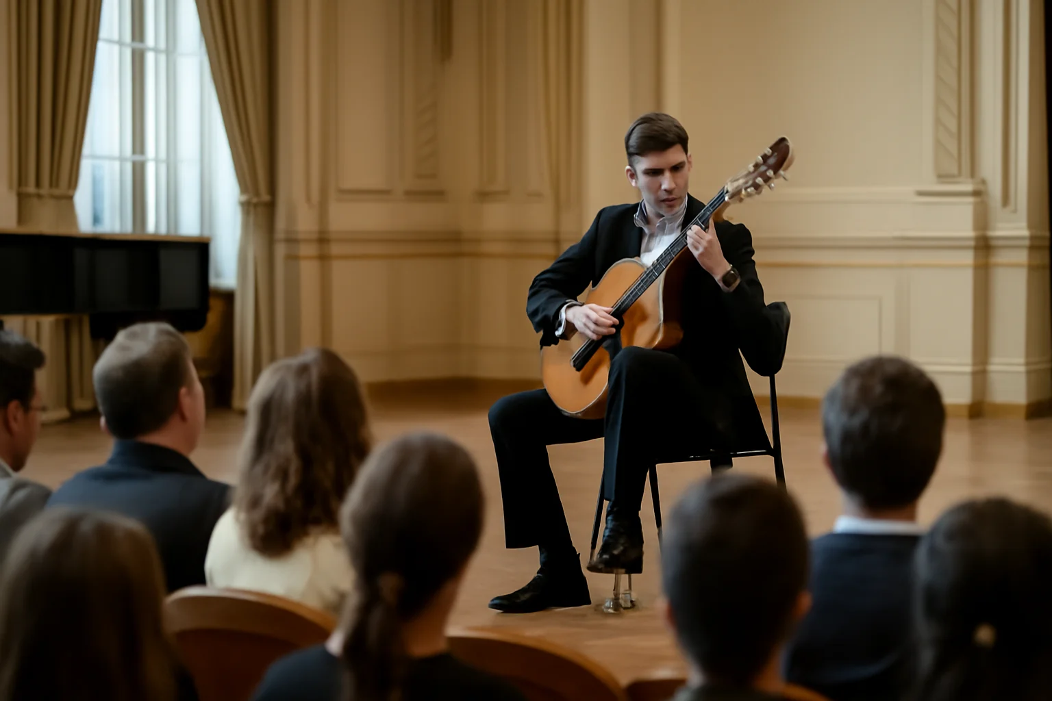 Recital de chitară clasică la Iași, la Casa Balș a Universității Naționale de Arte „George Enescu”