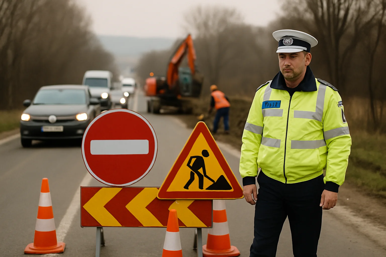 Restricții de circulație pe DN 28 Iași-Albița începând cu 22 noiembrie