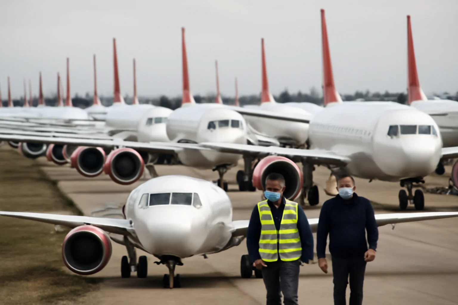 Riscuri majore pentru traficul aerian local