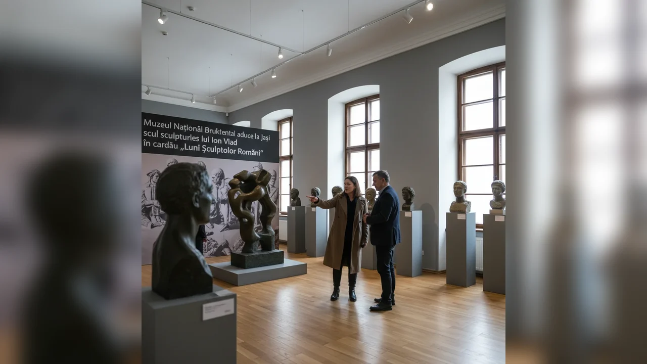 Sculpturile lui Ion Vlad ajung la Iași într-o expoziție specială organizată de Muzeul Național Brukenthal