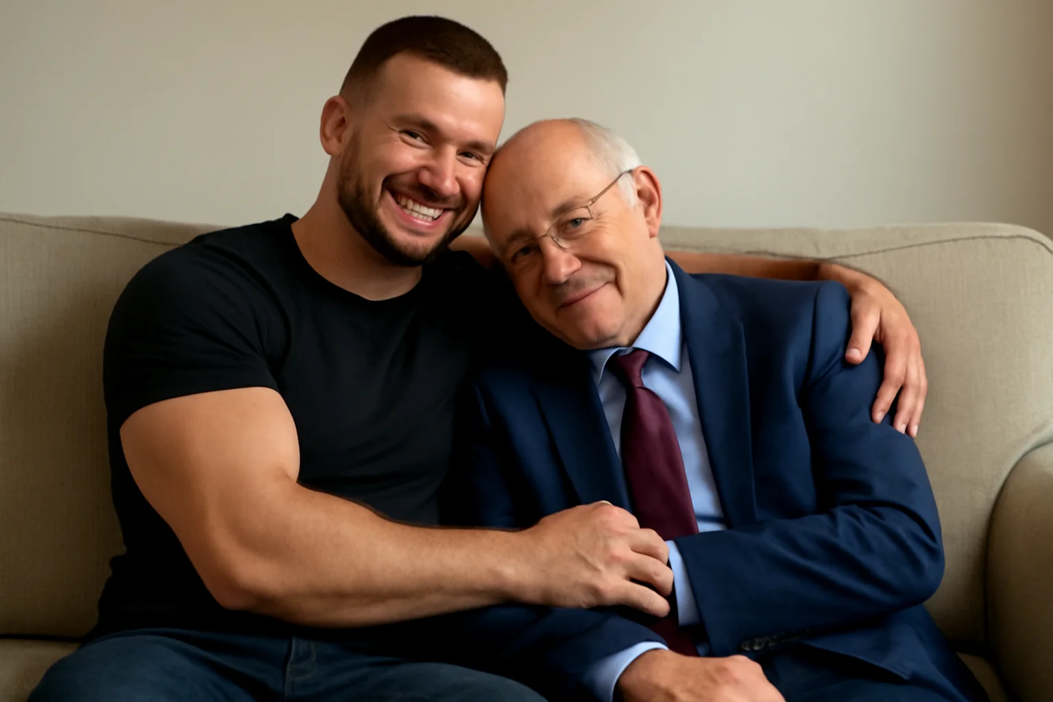 Senatorul Mariusică Brobodea, surprins relaxându-se în brațele unui musculos tânăr din Iași!