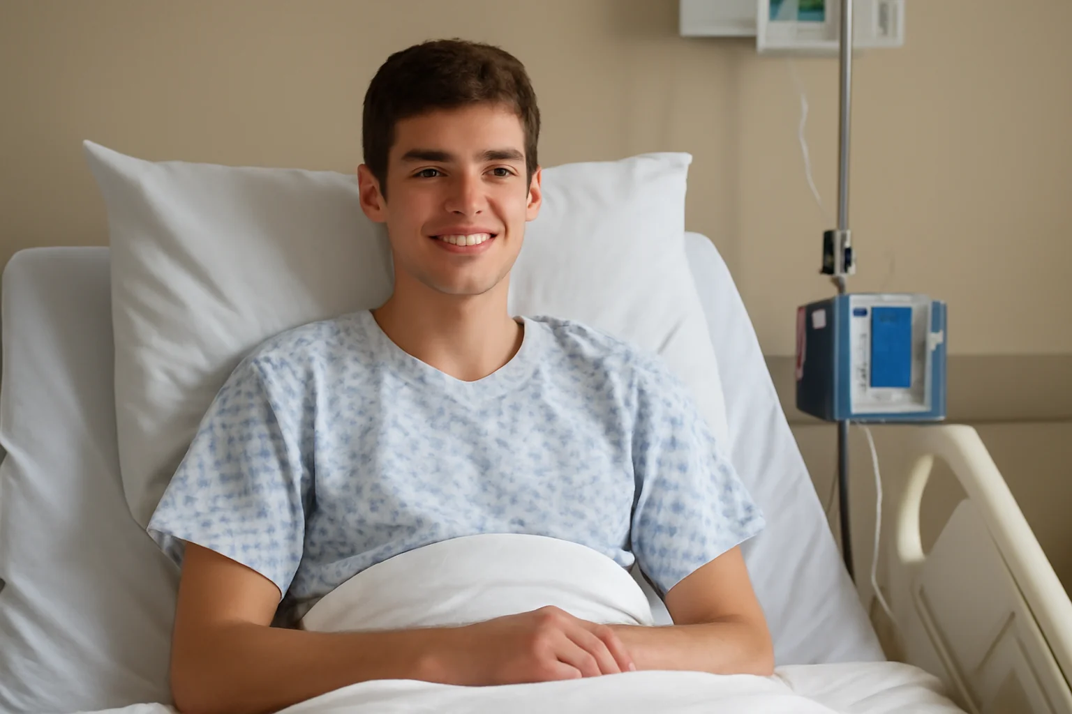 tânărul de 19 ani renaște după un transplant miraculos de rinichi