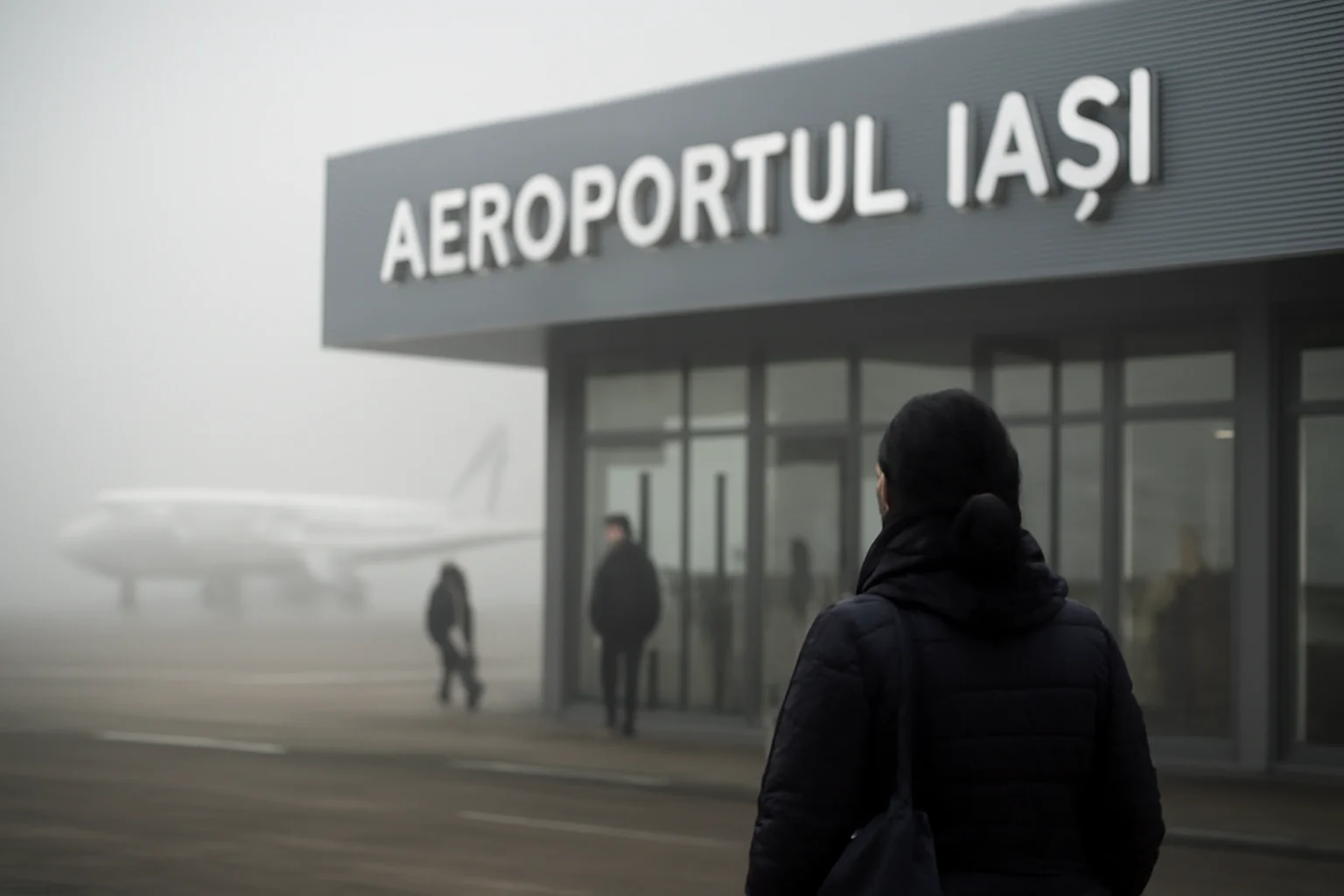 Trafic aerian dat peste cap la Iași din cauza ceții dense din 6 ianuarie
