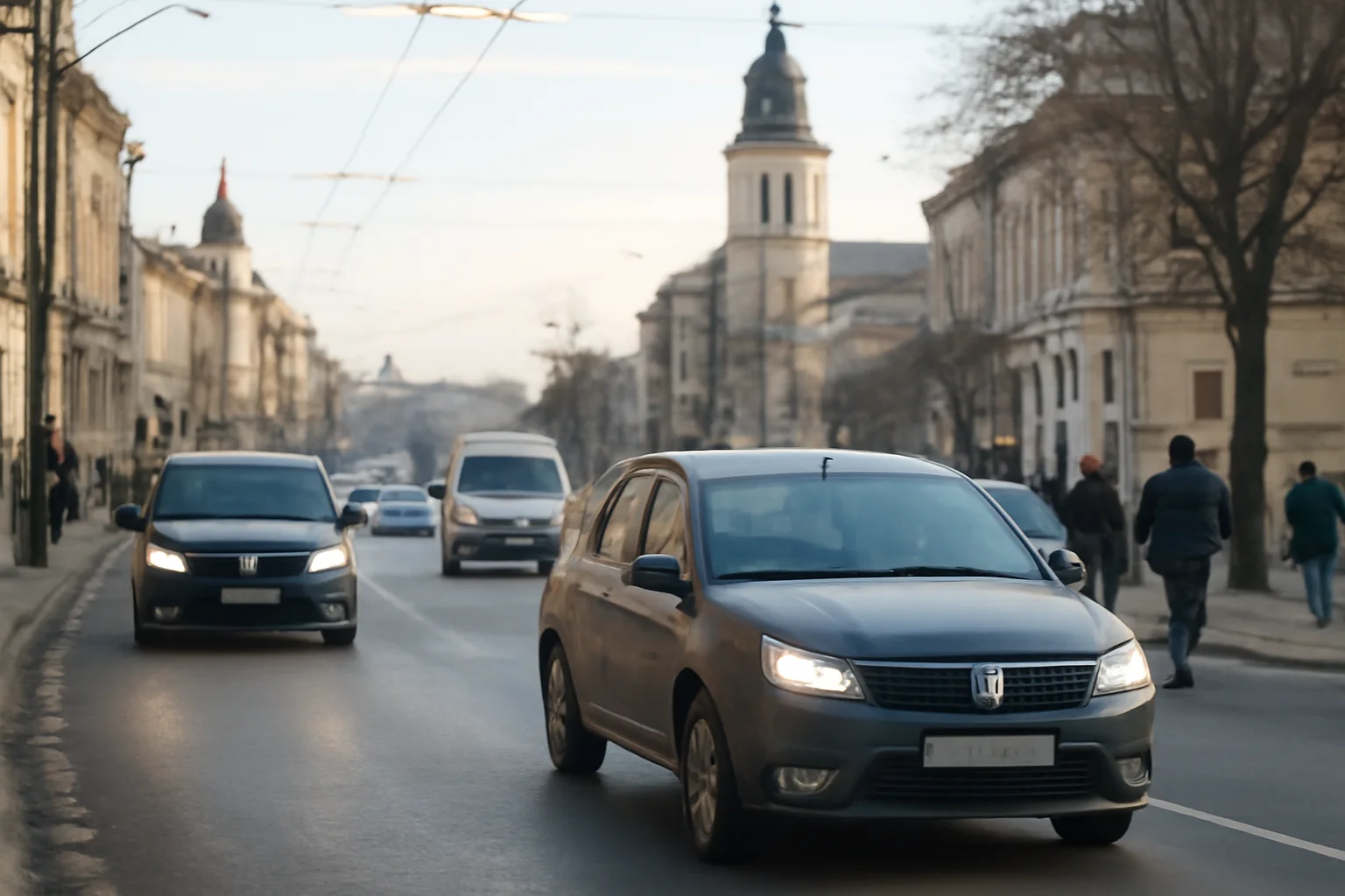 Traficul auto va fi reluat în zona centrală a municipiului Iași din 12 ianuarie 2026