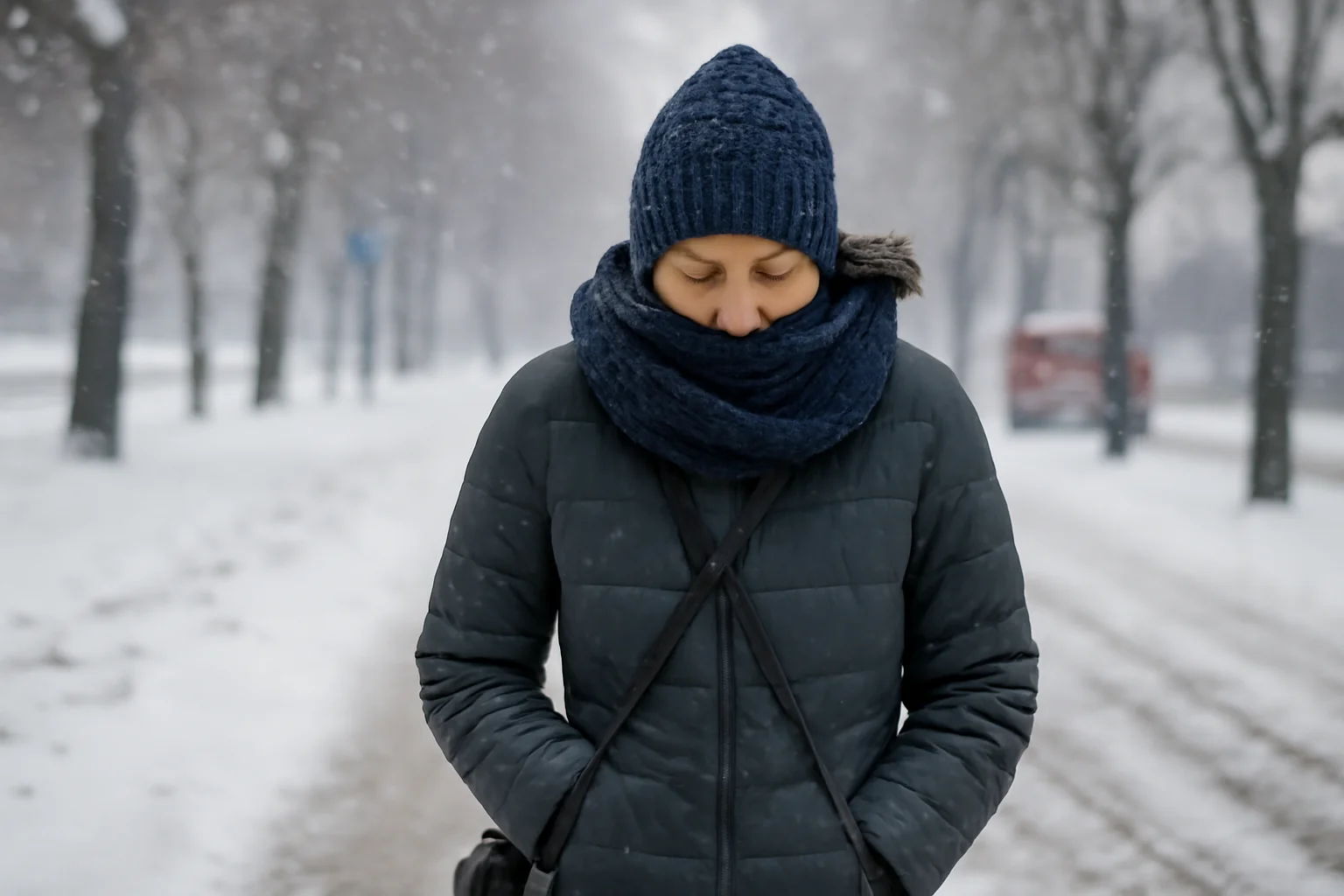 Vreme de iarnă la Iași: temperaturi negative și ger anunțat în Moldova
